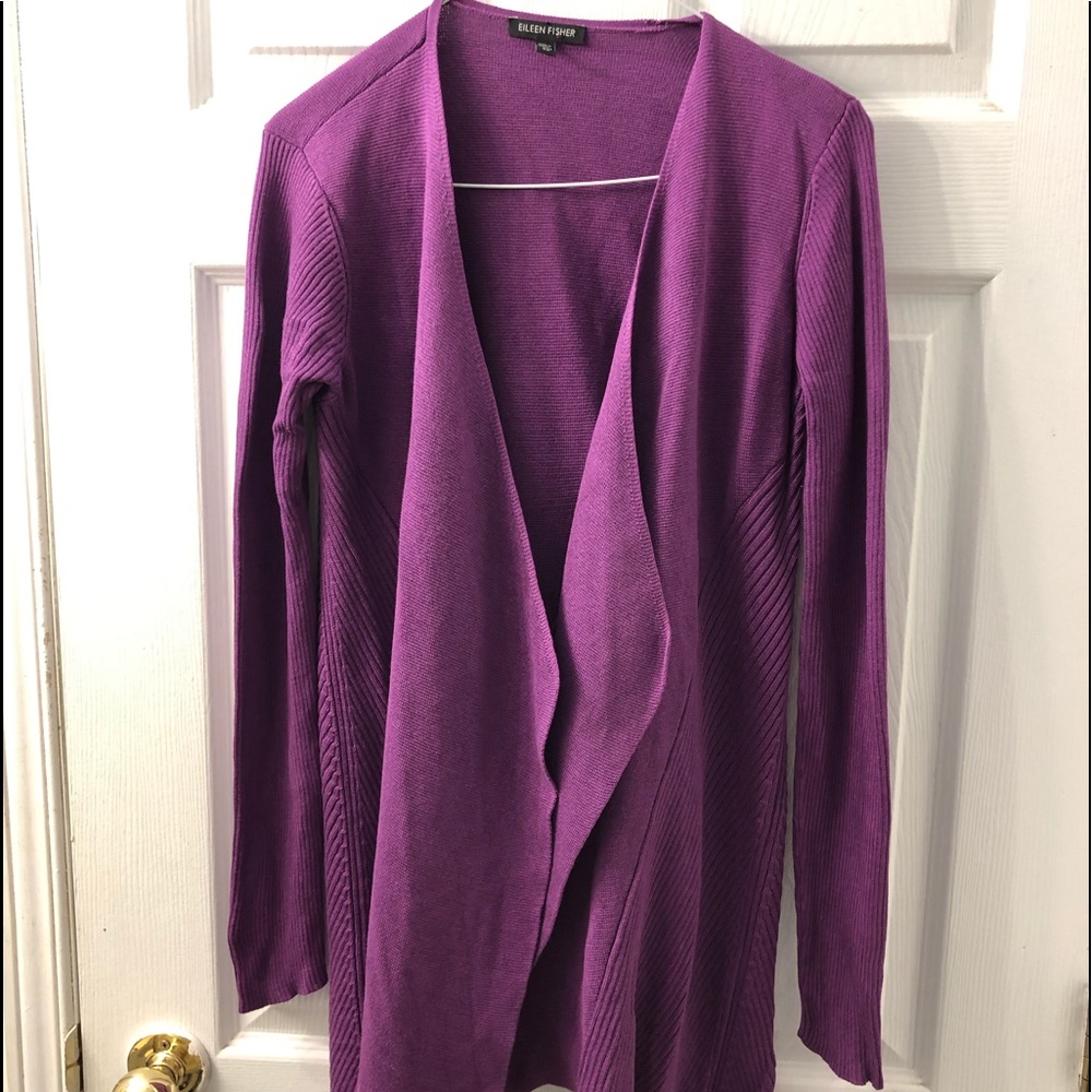 Eileen fisher cardigan (80% silk 20% cotton)